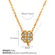 XL217 White Diamond Gold Necklace Picture5